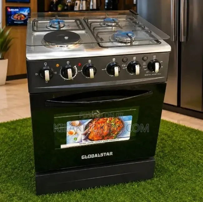 60×60cm Global Oven Cooker Mixer 3gas + 1electric