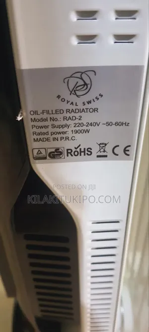Royal Swiss Oil Filled Radiator  Room Heater