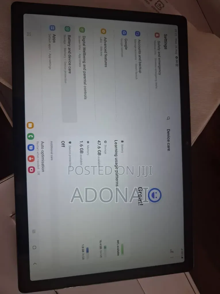 Samsung Galaxy Tab A 8.0 (2019) 64 GB Black