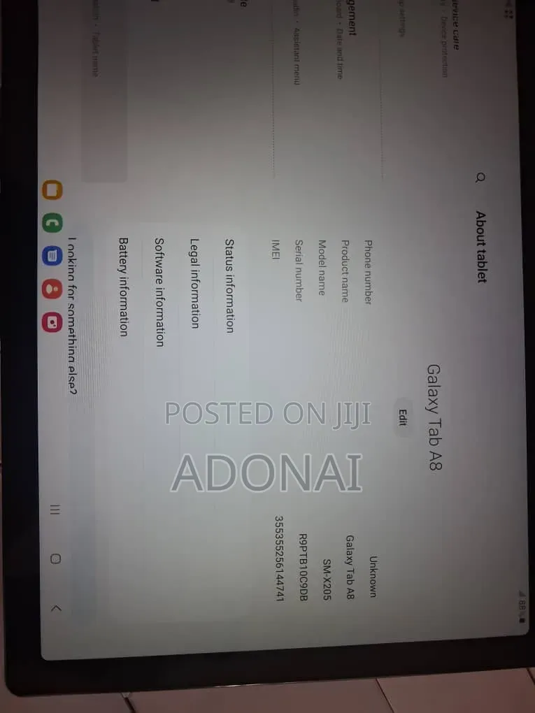 Samsung Galaxy Tab A 8.0 (2019) 64 GB Black