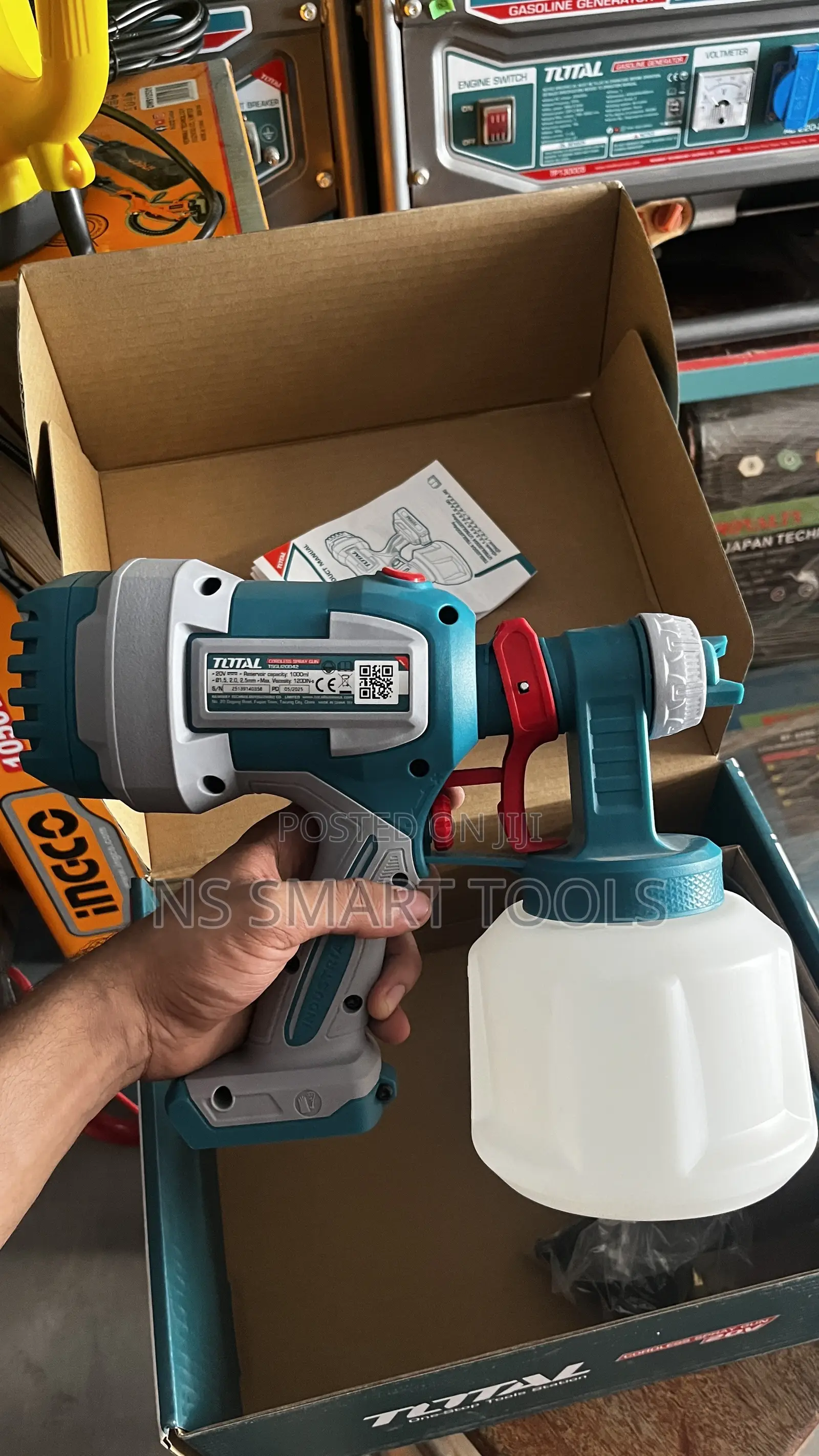 Total Cordless Spray Gun 20v