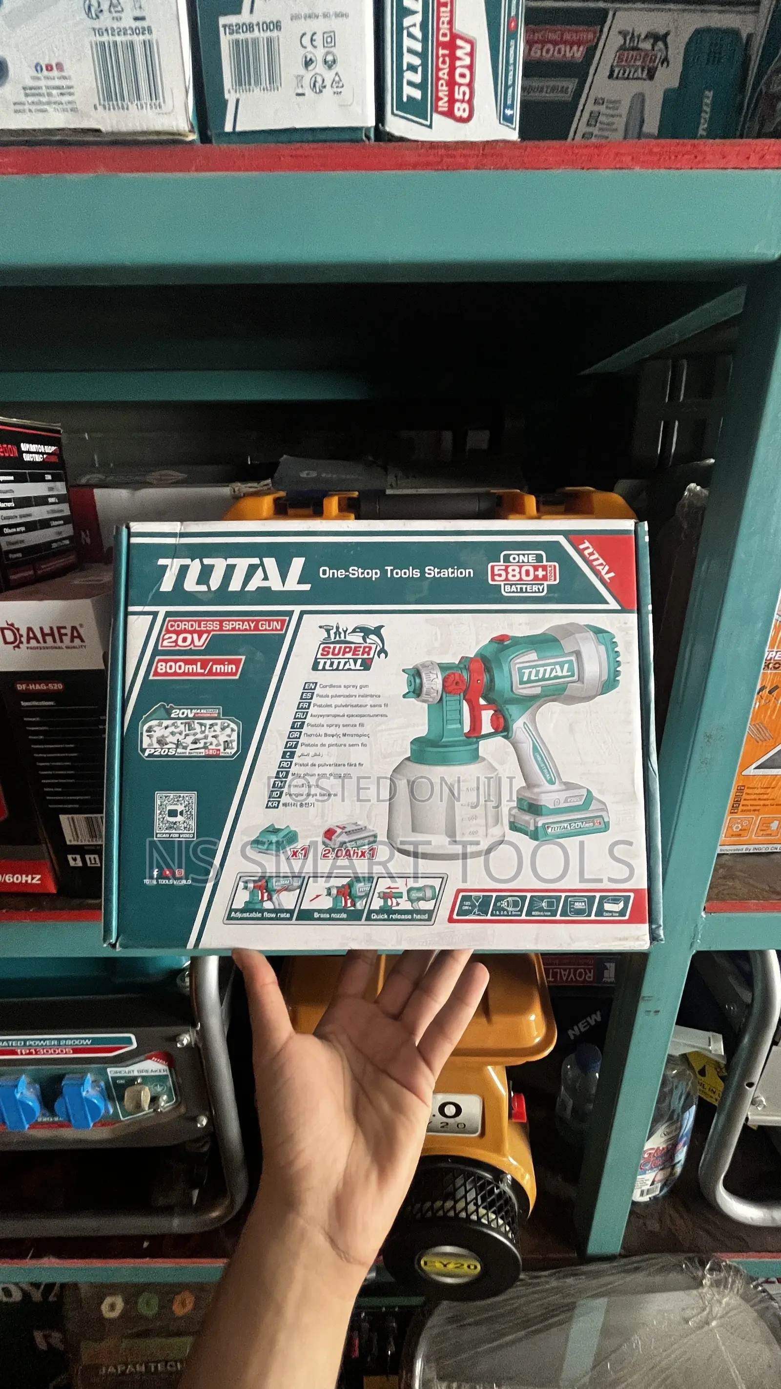 Total Cordless Spray Gun 20v