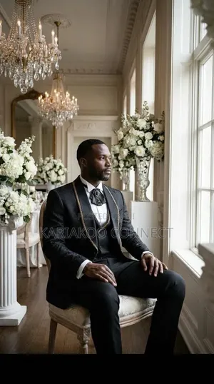 Luxury Standard Black Suit