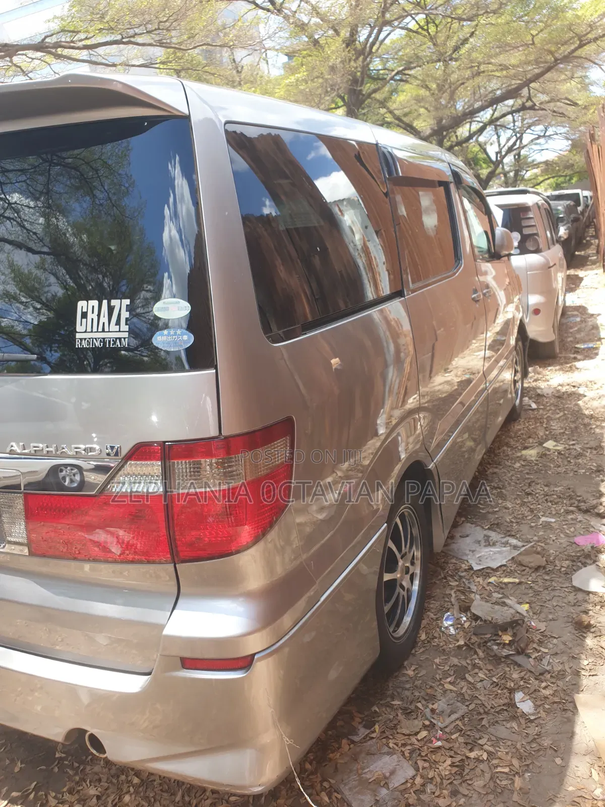 Toyota Alphard 2007 Silver