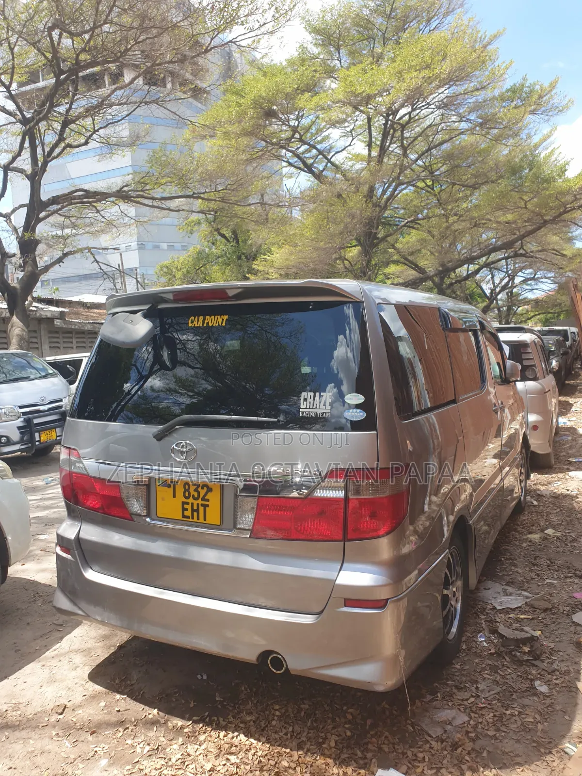 Toyota Alphard 2007 Silver