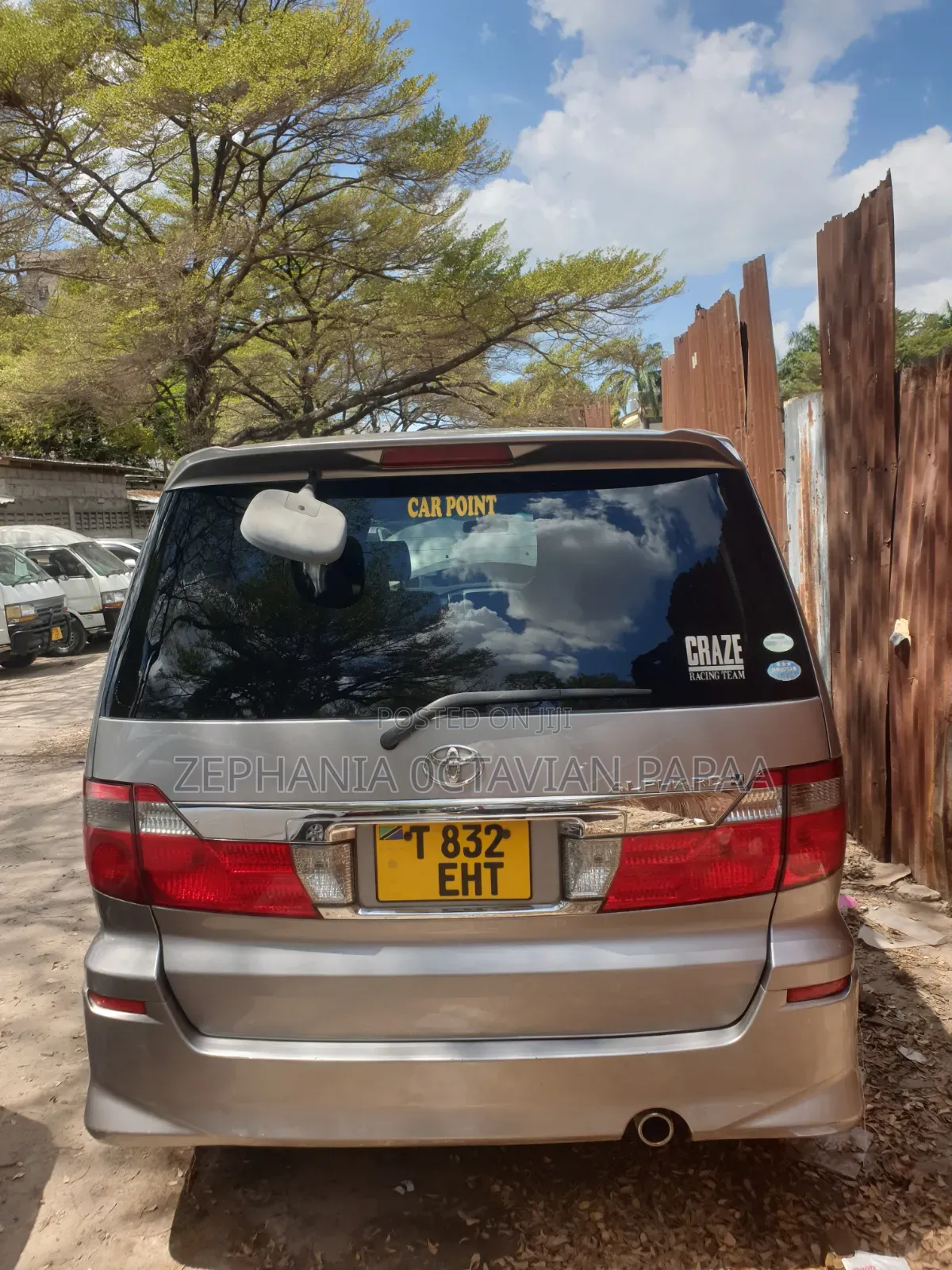 Toyota Alphard 2007 Silver