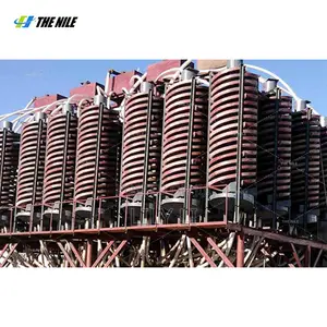 Fibreglass Spiral Chute Gravity Separator for Gold Chrome Ore Mining
