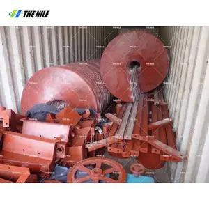 Large Size Spiral Chute 5 Turns Iron Sand Chromite Ore Separation