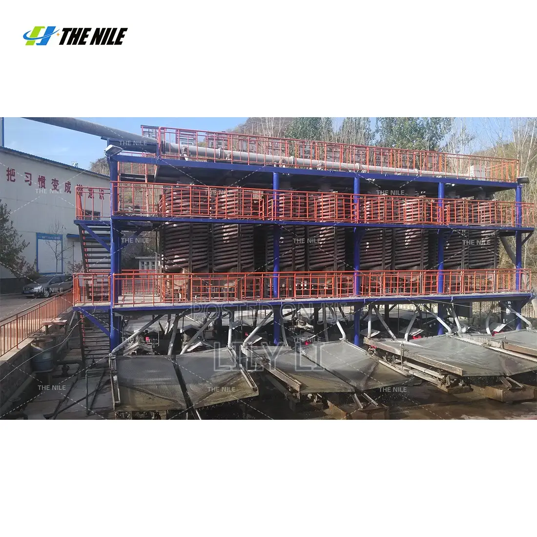 Spiral Chute Mining Machine Gravity Concentration Gold Tin Tungsten
