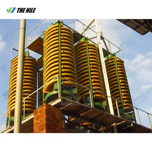Double Spiral Chute Washer 6.5 Tons Per Hour Mineral Processing