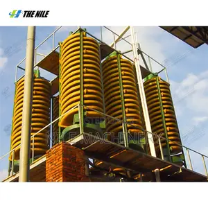 Double Spiral Chute Washer 6.5 Tons Per Hour Mineral Processing