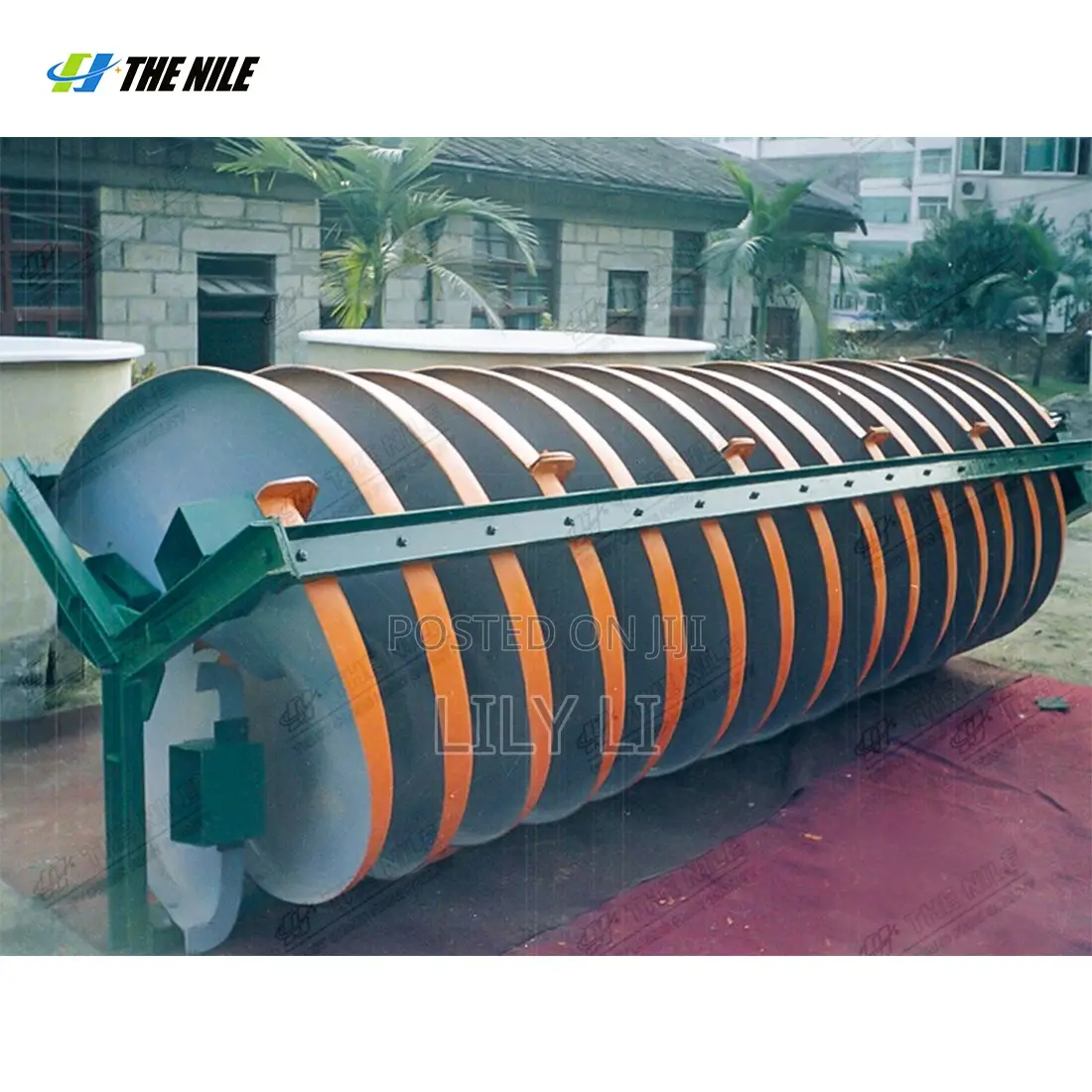 Double Spiral Chute Washer 6.5 Tons Per Hour Mineral Processing