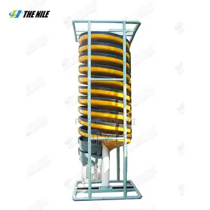 Chromium-Gold Spiral Sluice Separator Gravity Separation Equipment