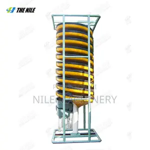Chromium-Gold Spiral Sluice Separator Gravity Separation Equipment