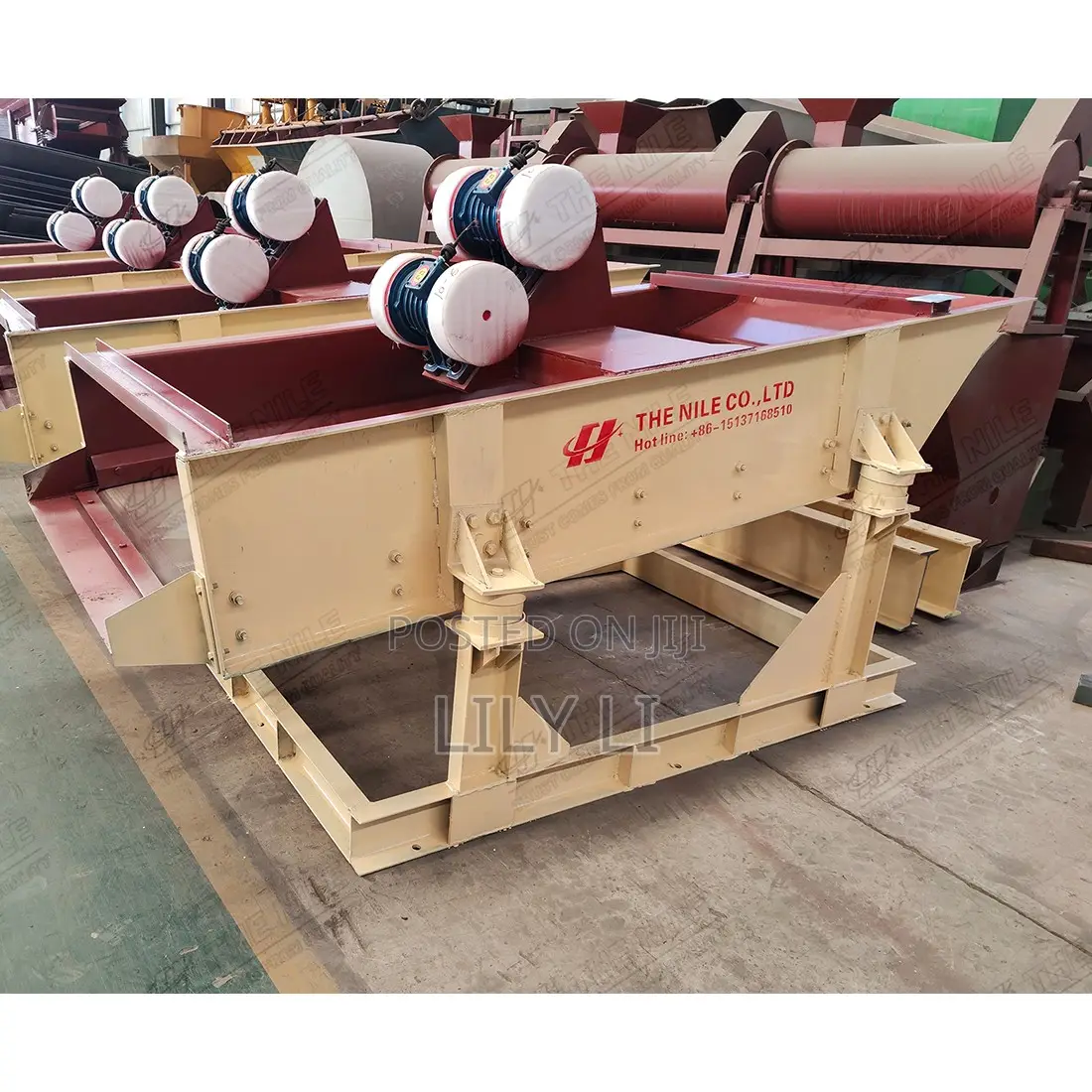 Heavy Duty Linear Screen Classifier 1 Deck Mining Aggregate Screening