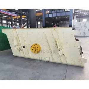 Linear Vibrating Feeder Screen Dual Motor Drive High Efficiency
