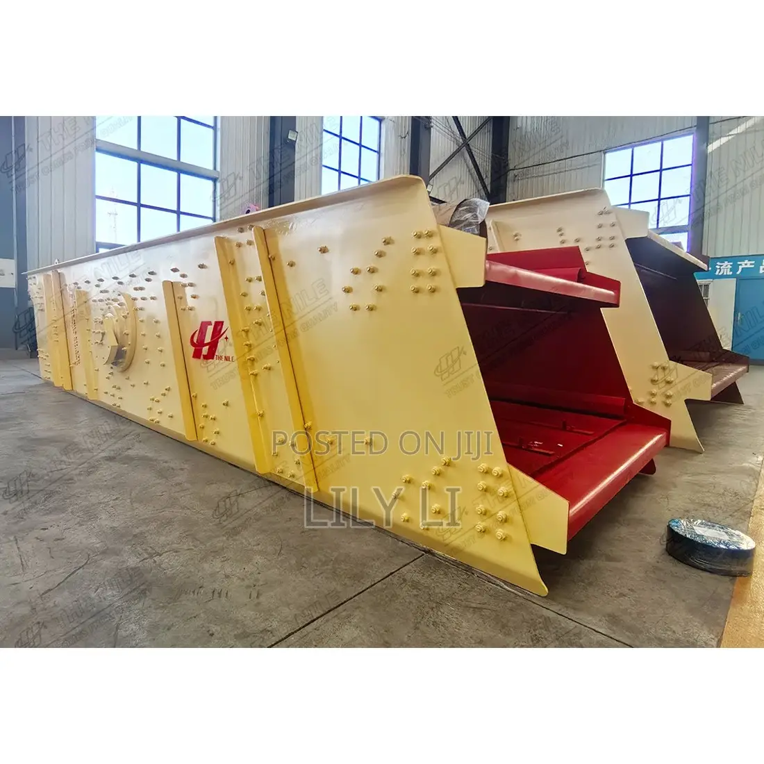 Industrial Linear Screening Machine Ore Sand Gravel Classifier 2 Deck