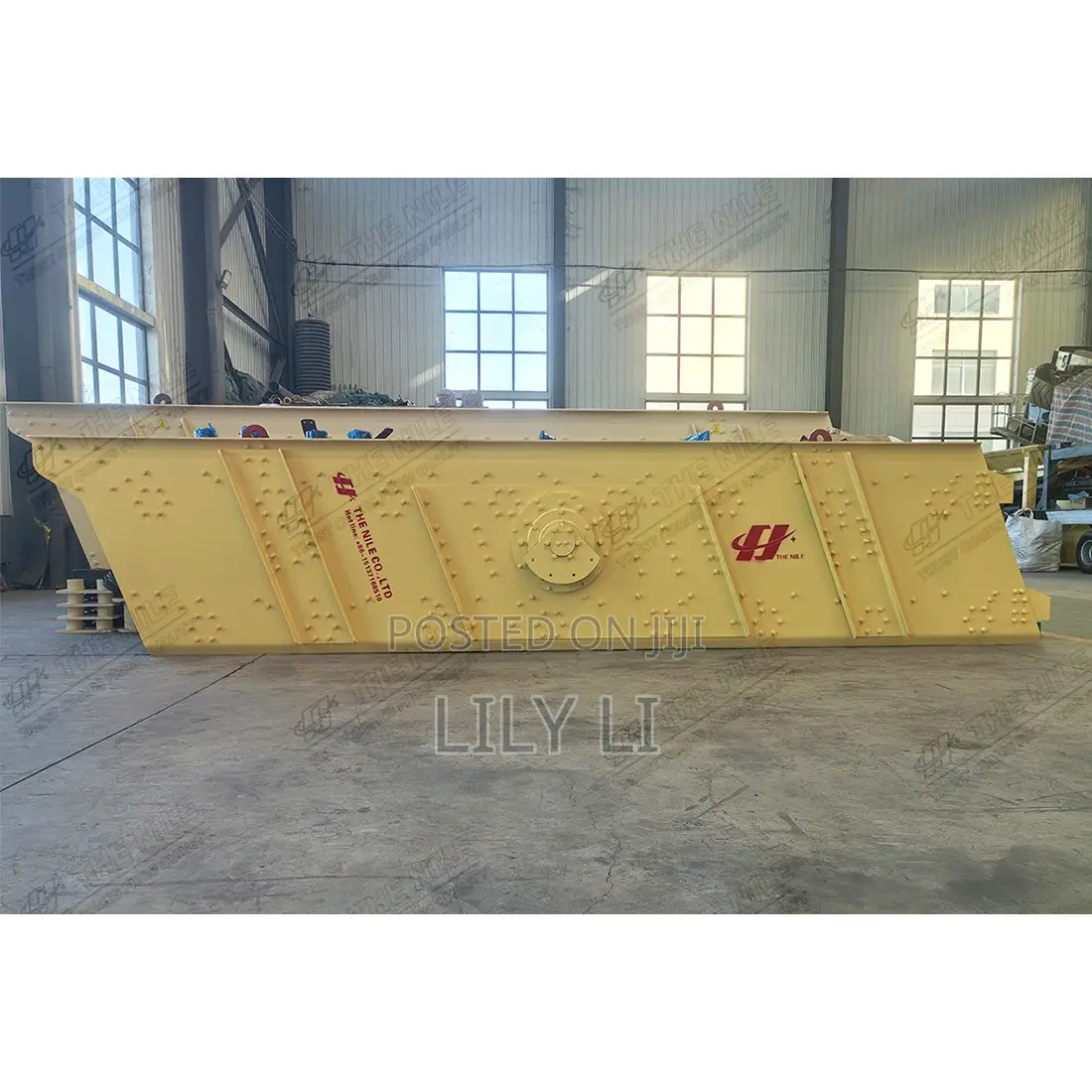 Industrial Linear Screening Machine Ore Sand Gravel Classifier 2 Deck