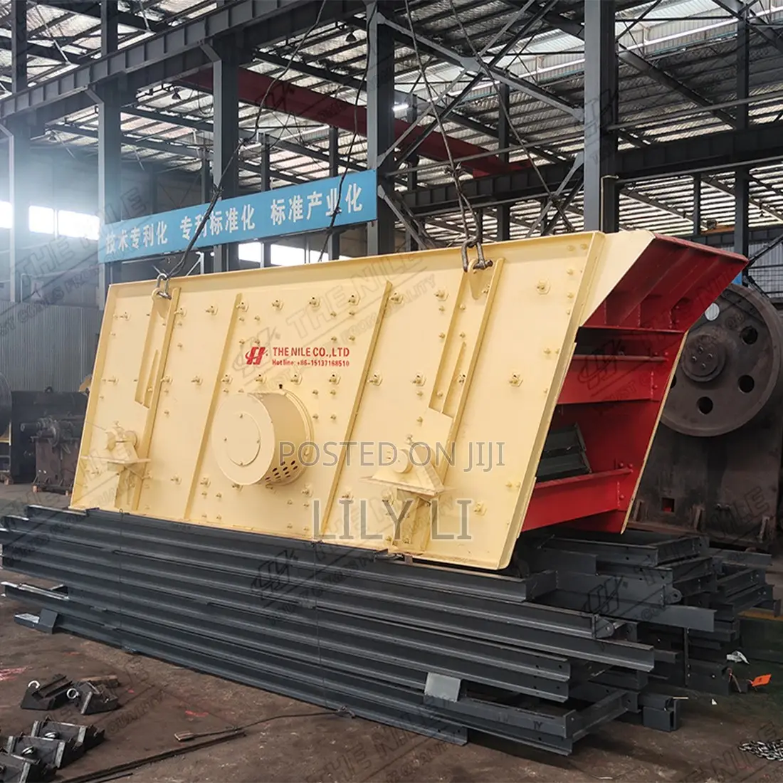 High Capacity Linear Screen Feeder 2 Layer Mining Separation Equipment
