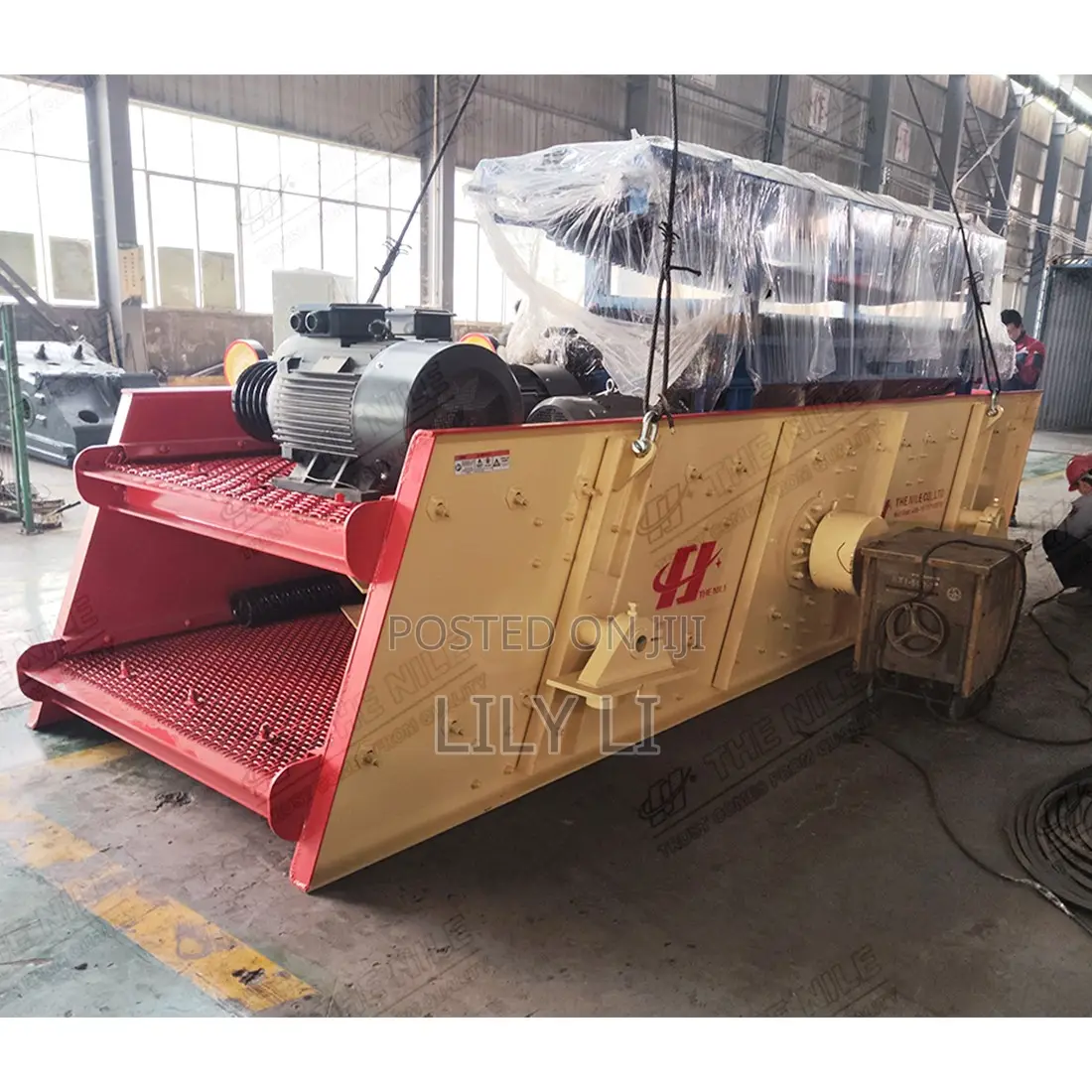 Linear Vibrating Screener Multi Deck Ore Dressing Mineral Processing