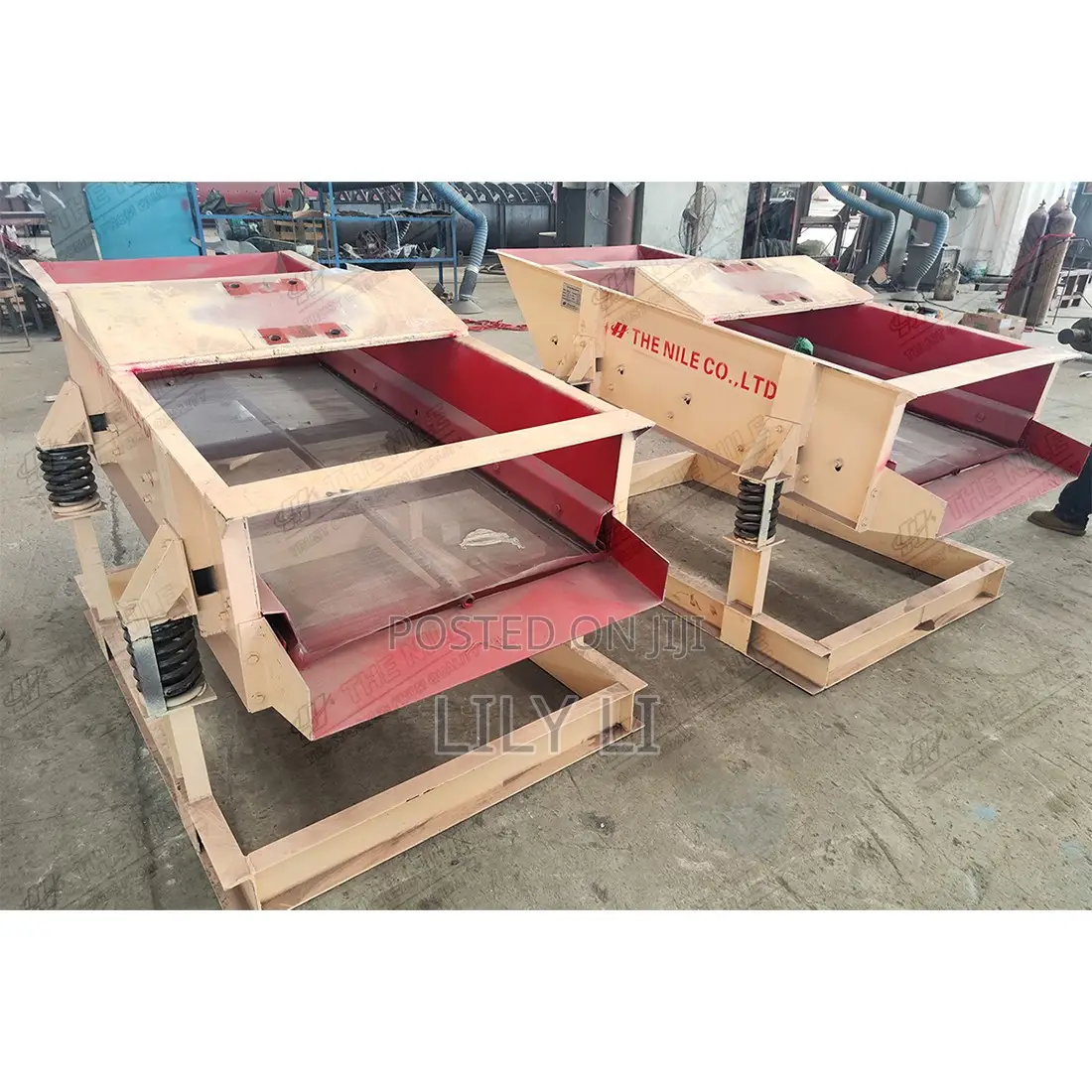 Linear Motion Screening Machine Low Energy Consumption Long Life