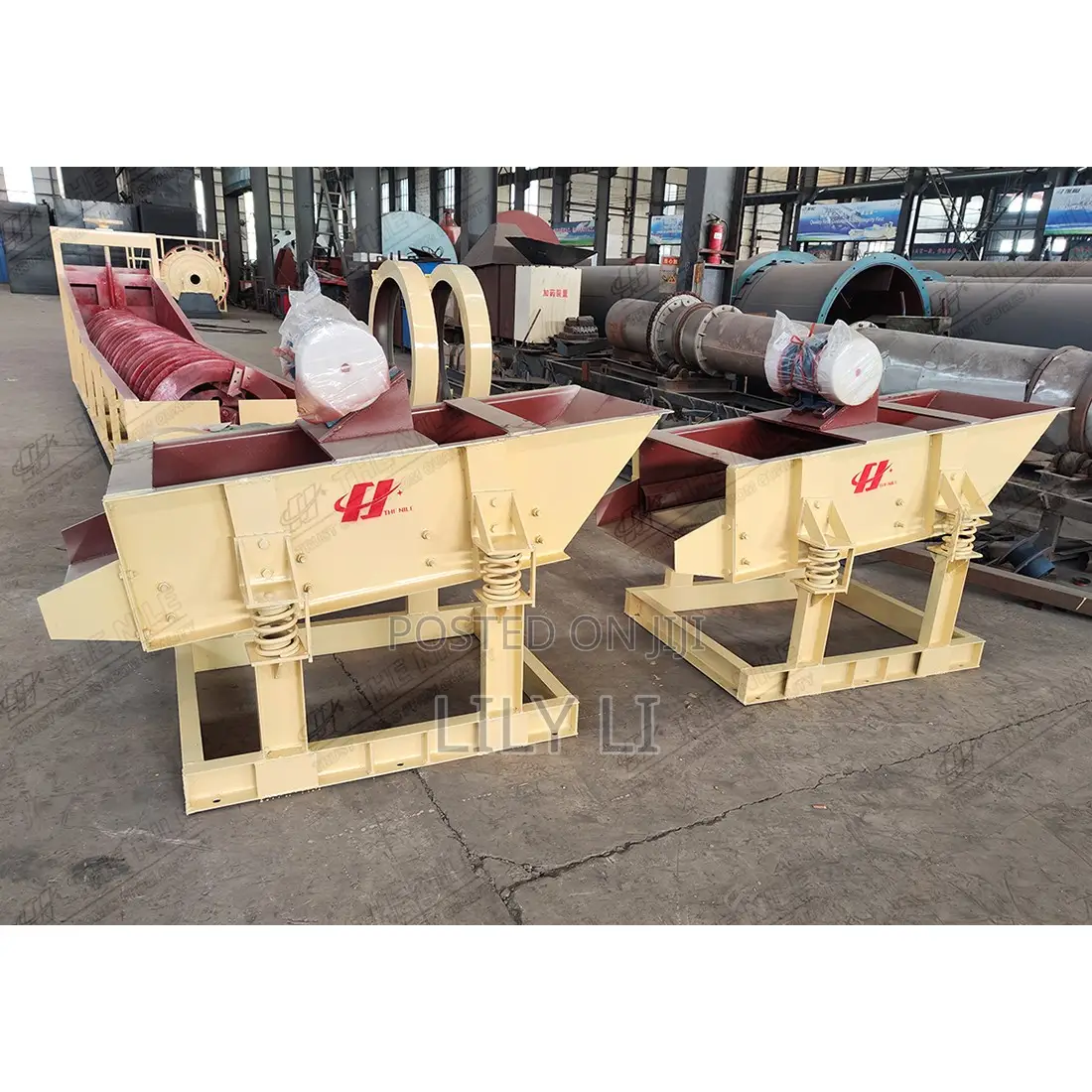 Linear Motion Screening Machine Low Energy Consumption Long Life