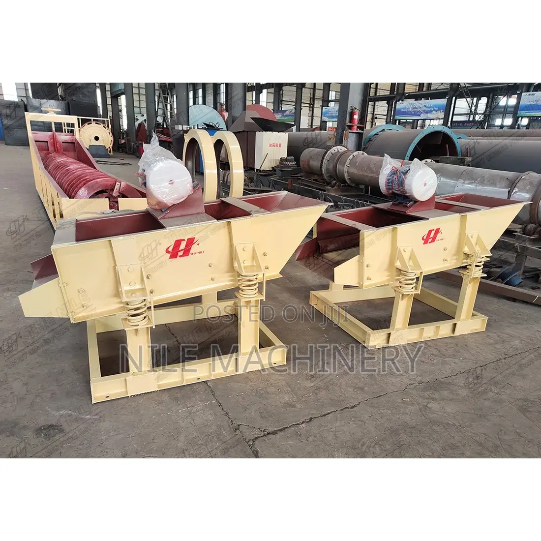 Linear Motion Screening Machine Low Energy Consumption Long Life