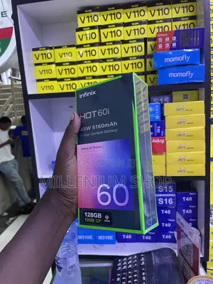 New Infinix Hot 60i 128 GB Red