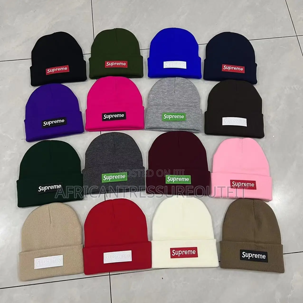 Knitted Cuffed Beanies