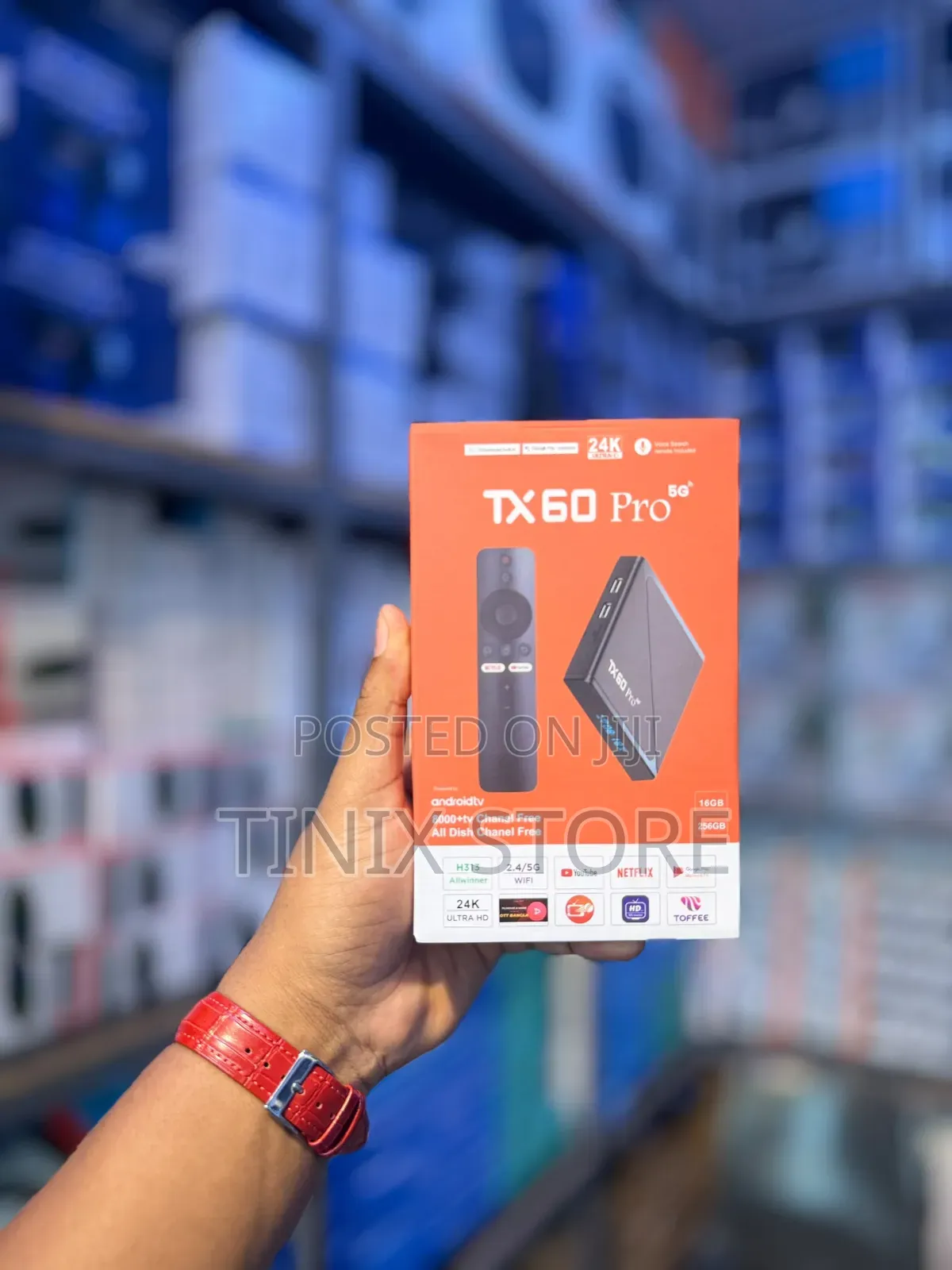 Android TV Box Tx60pro 24k Ultra Hd