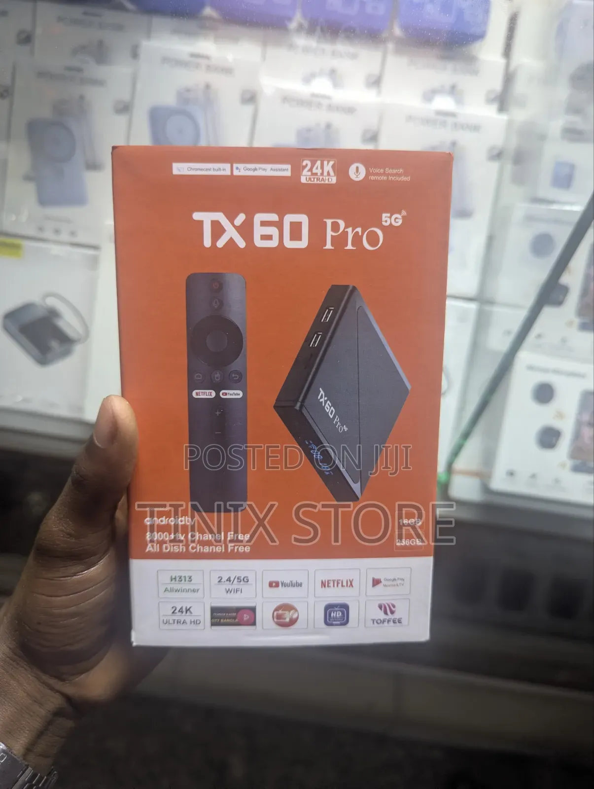 Android TV Box Tx60pro 24k Ultra Hd