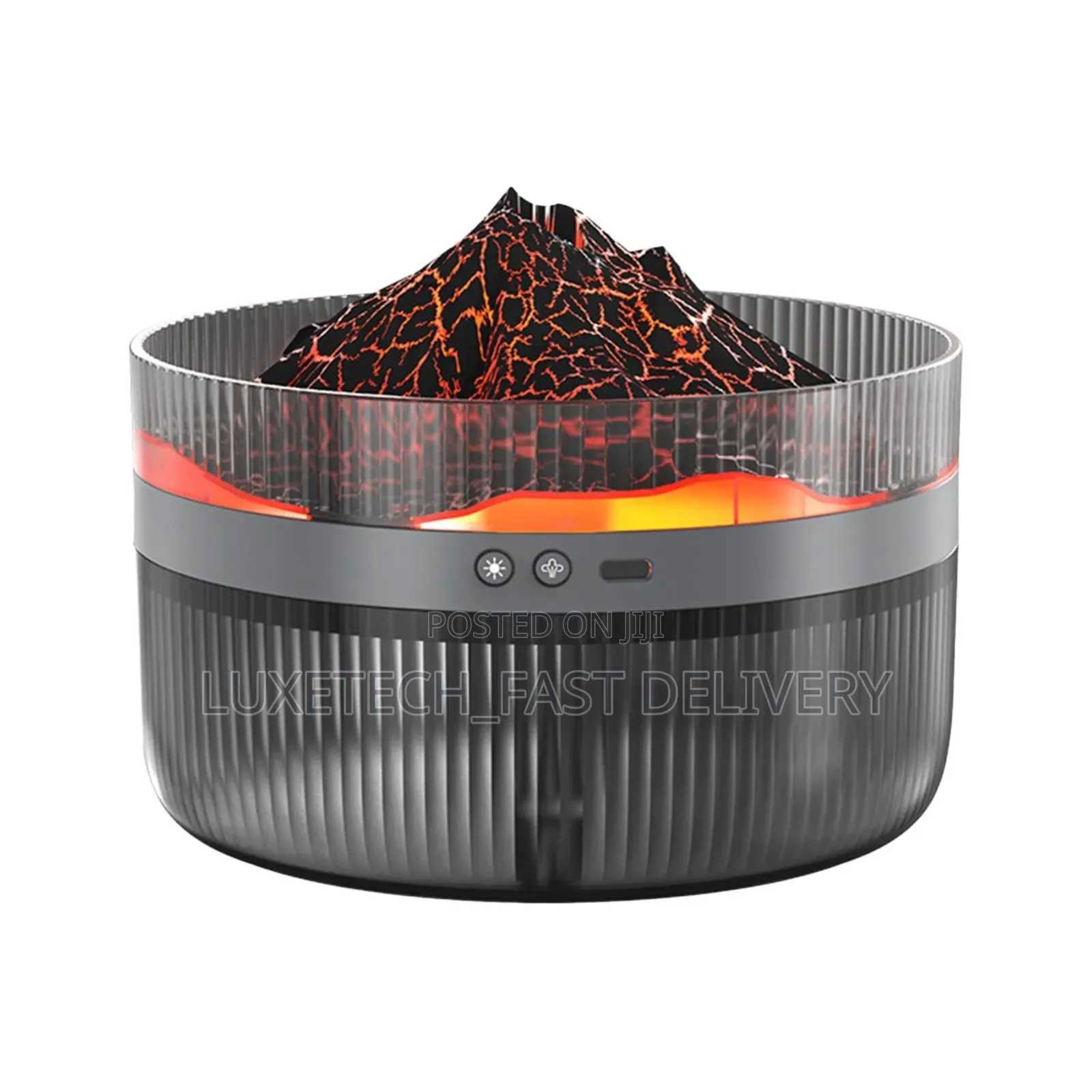 Volcano Aromatherapy Humidifier + Essential Oil Diffuser –LED Lighting