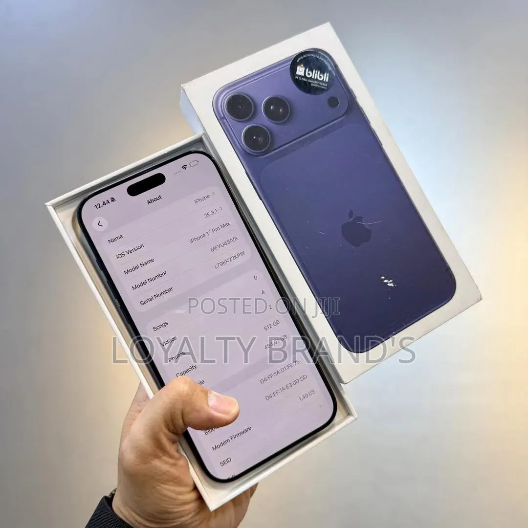 New Apple iPhone 17 Pro Max 512 GB Blue