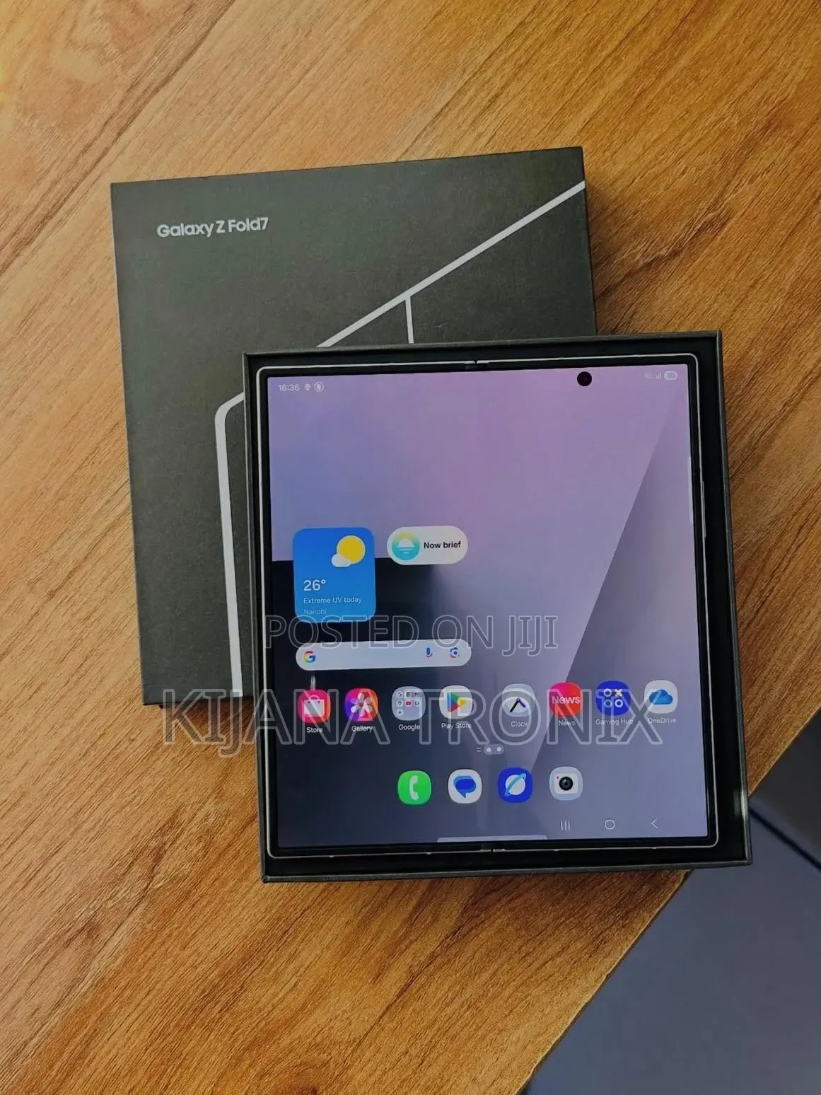 New Samsung Galaxy Z Fold7 512 GB Silver
