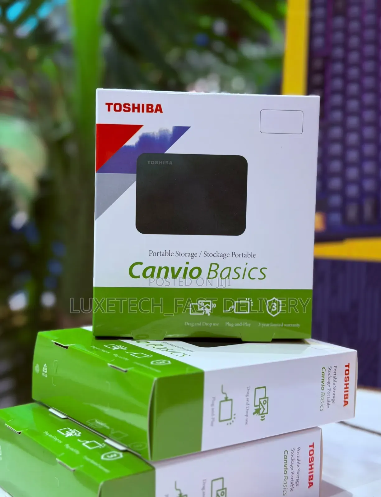 Toshiba Canvio Basics Portable External Hard Drive