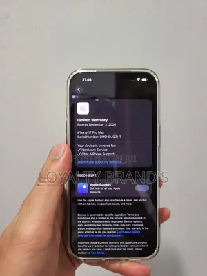 New Apple iPhone 17 Pro Max 1 TB Blue