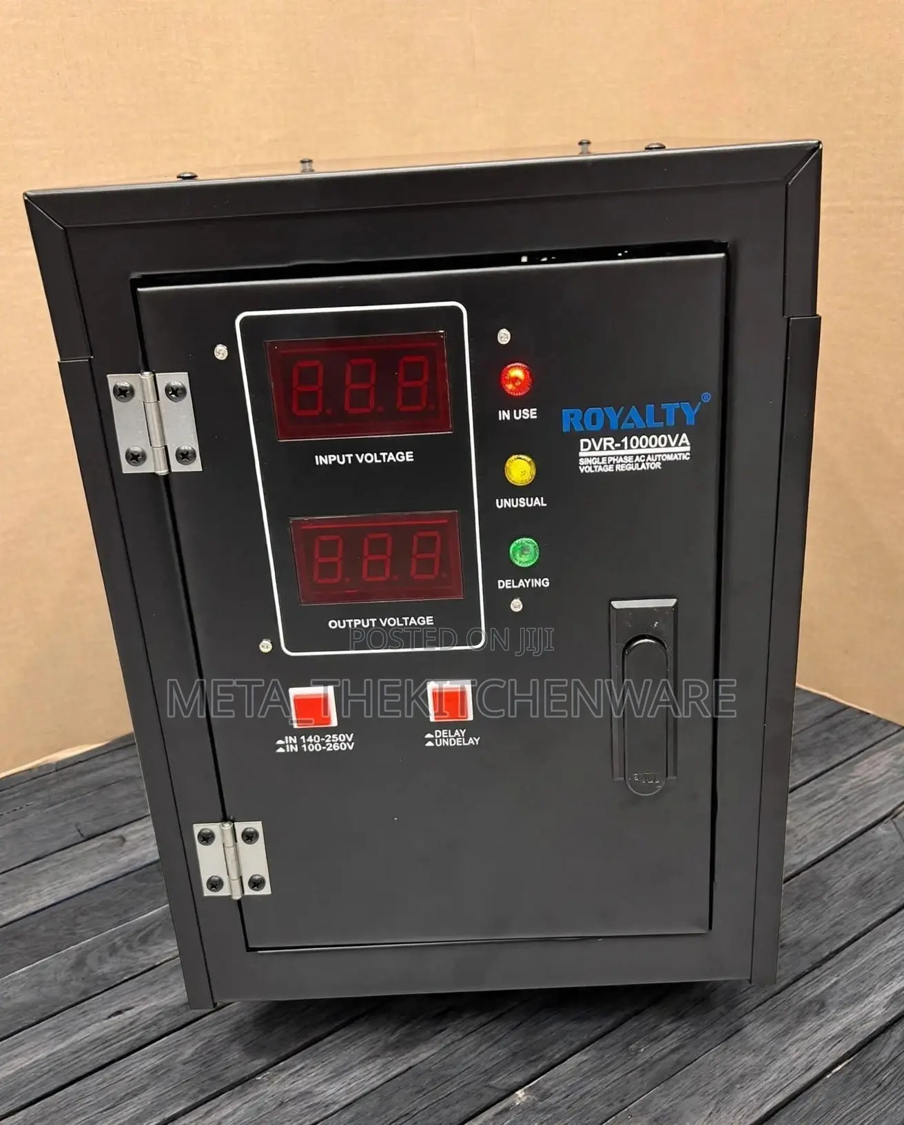 Royalty Automatic Voltage Regulator 10kva Single Phase