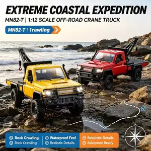 12 Scale RC Crawler Hoist MN82-T 4WD Remote Control Truck Off-Road