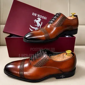 🦅🔥new Stock— Royal Crest🔥🦅👞de'rossi Brand