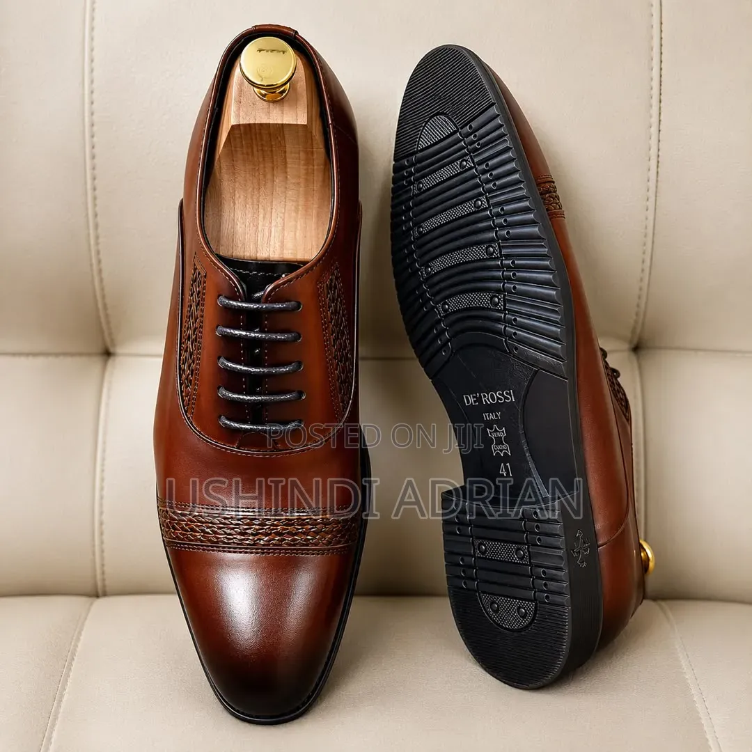 🦅🔥new Stock— Royal Crest🔥🦅👞de'rossi Brand