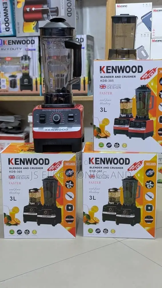 Kenwood Blender Liter 3 Heavy Duty 2 in 1 Original