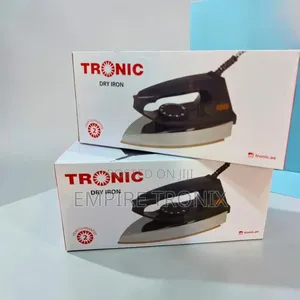 Tronic Dry Iron 1200W Heavy Duty Non Stick Ceramic