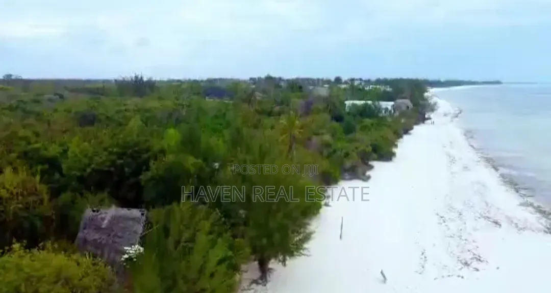 Beach Plot for Sale at Jambiani Zanzibar