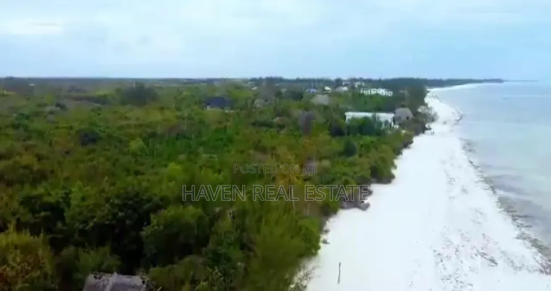 Beach Plot for Sale at Jambiani Zanzibar