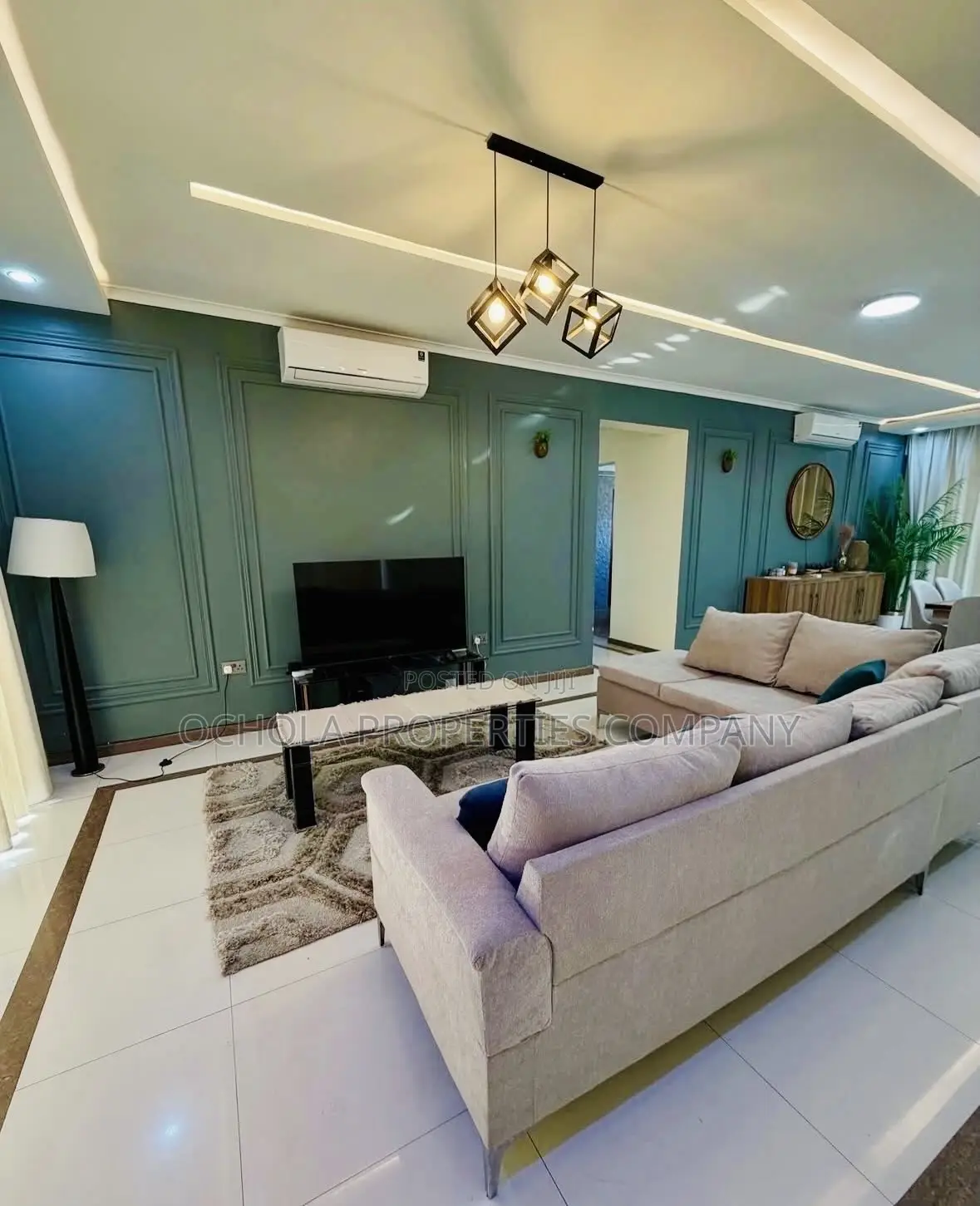 Furnished 3bdrm Apartment in Masaki for rent
