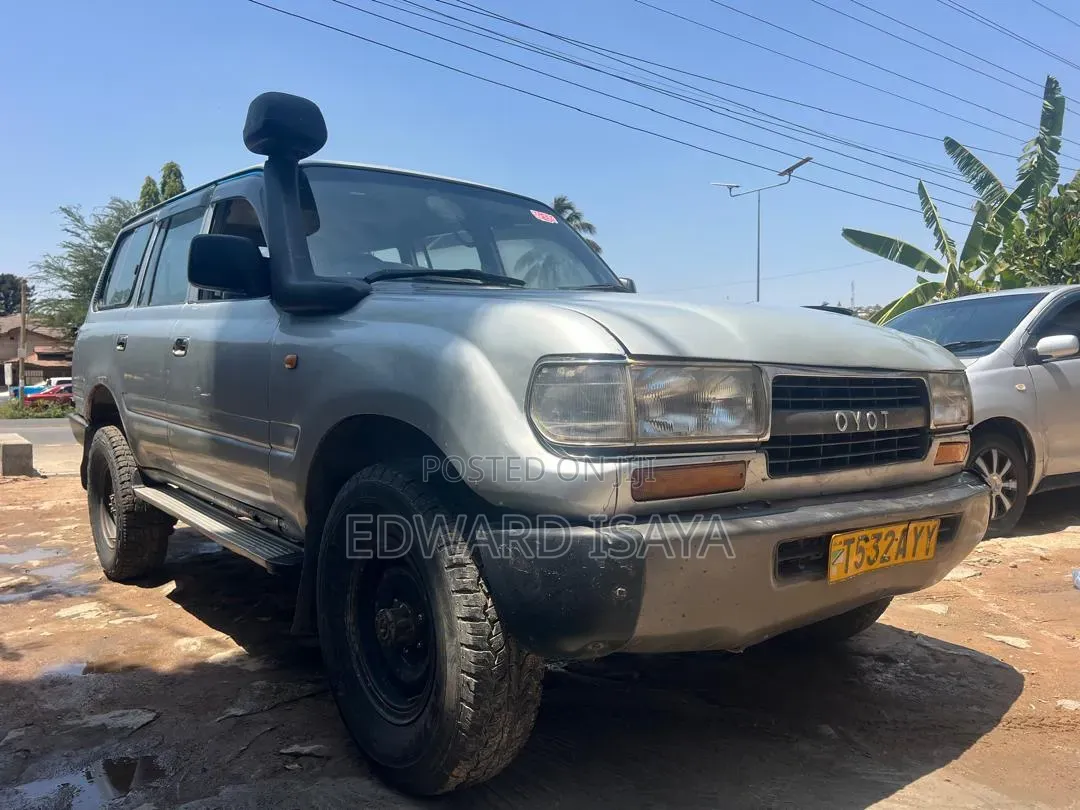 Toyota Land Cruiser 1998 Silver