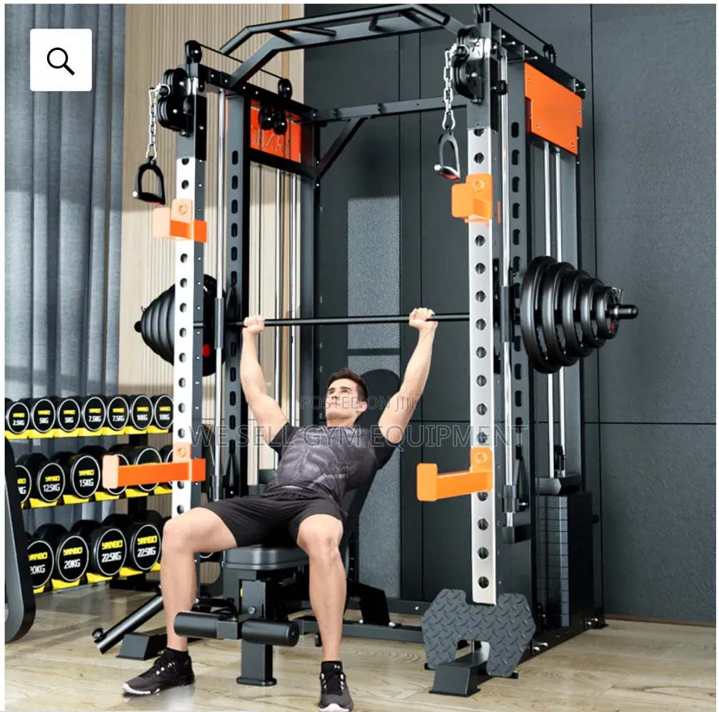 All in 1 Multifunction Smith Machine