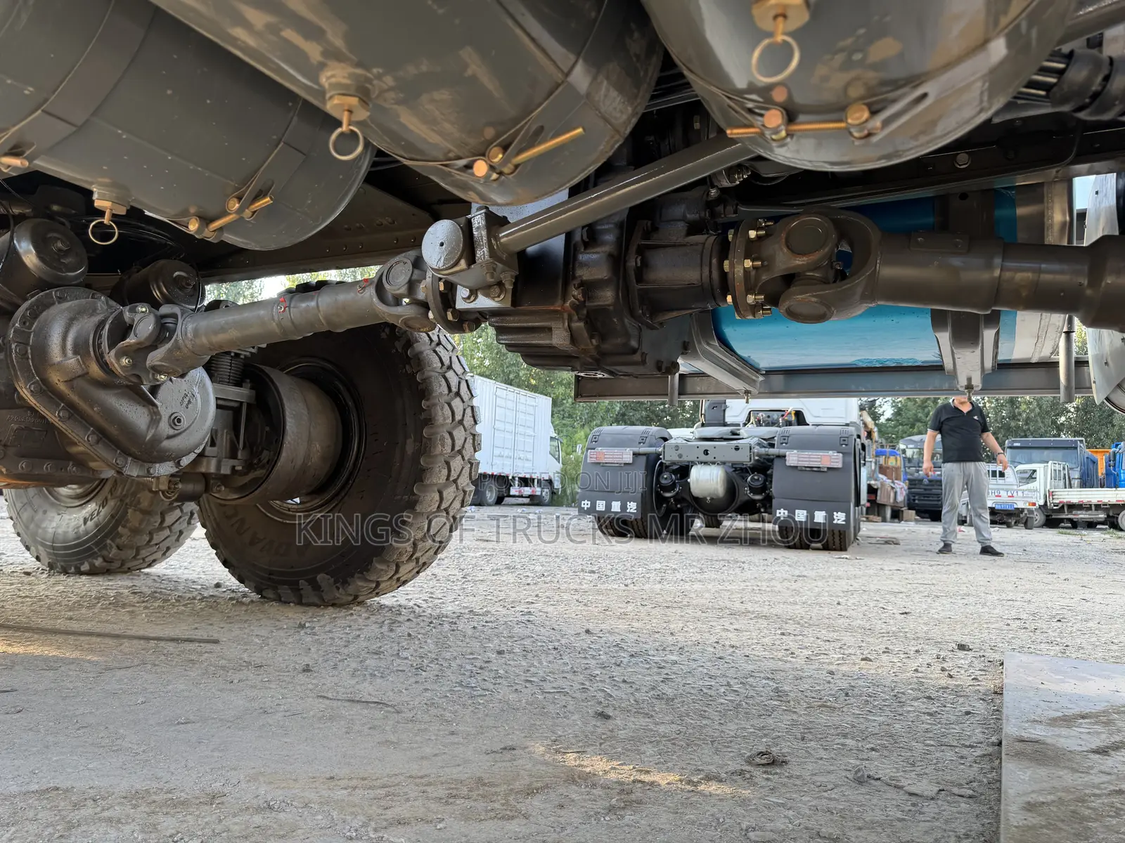 Ready for Order HOWO 6x6 Dump Truck 371 Engine