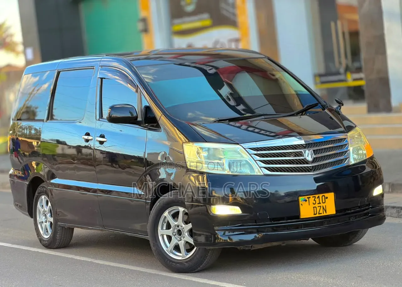 Toyota Alphard 2007 Black