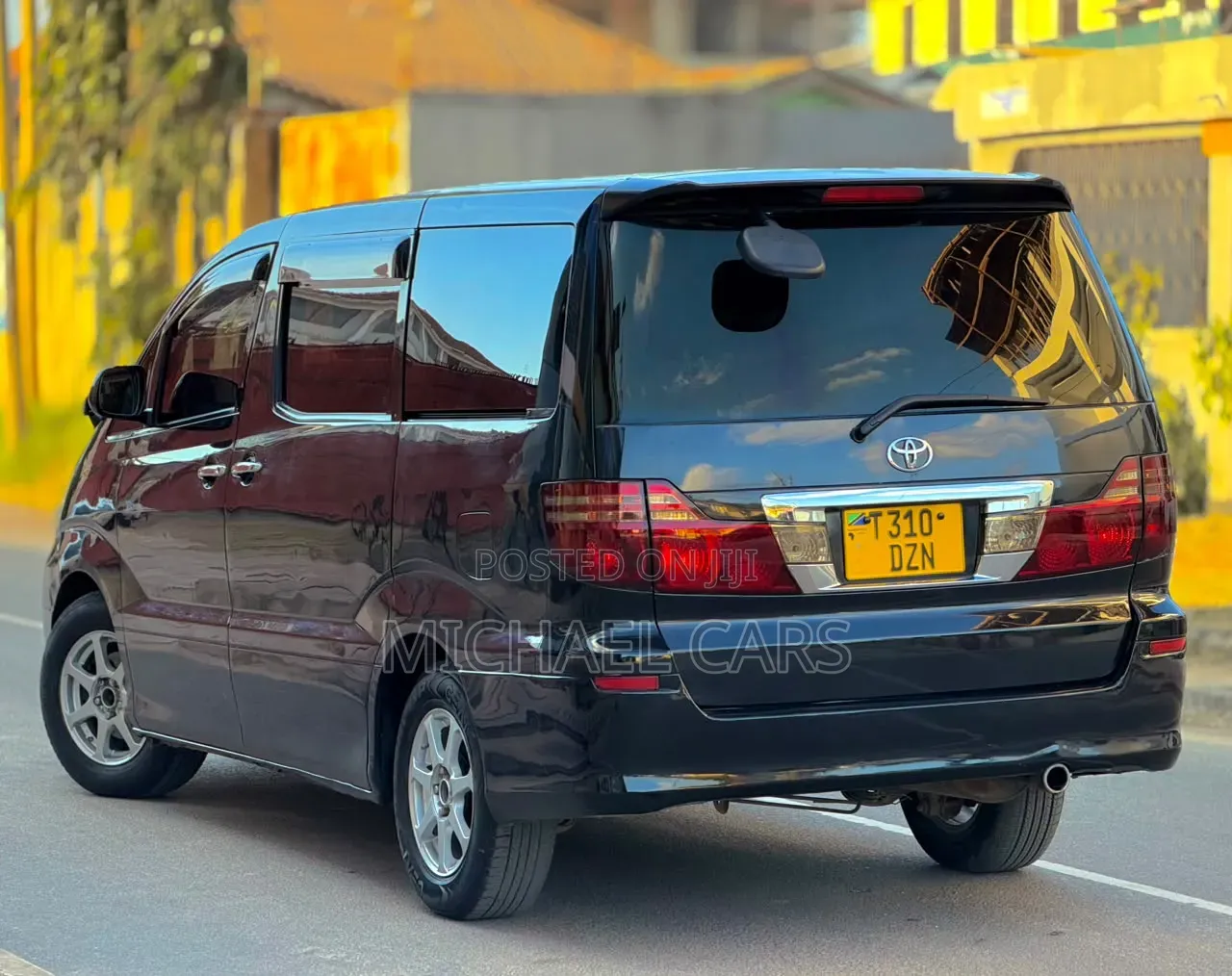 Toyota Alphard 2007 Black